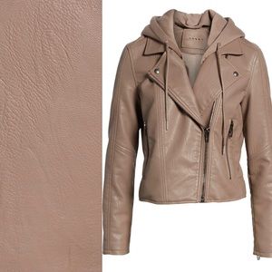 BlankNYC Meant To Be Faux Leather Moto Jacket - XL